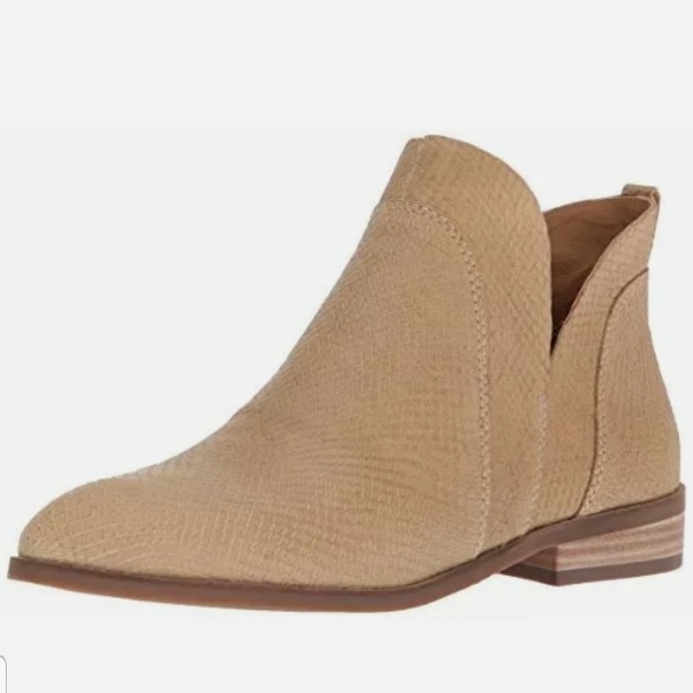 Lucky Brand Boho booties Tavertine Jamizia Ankle Boot sz 8.5